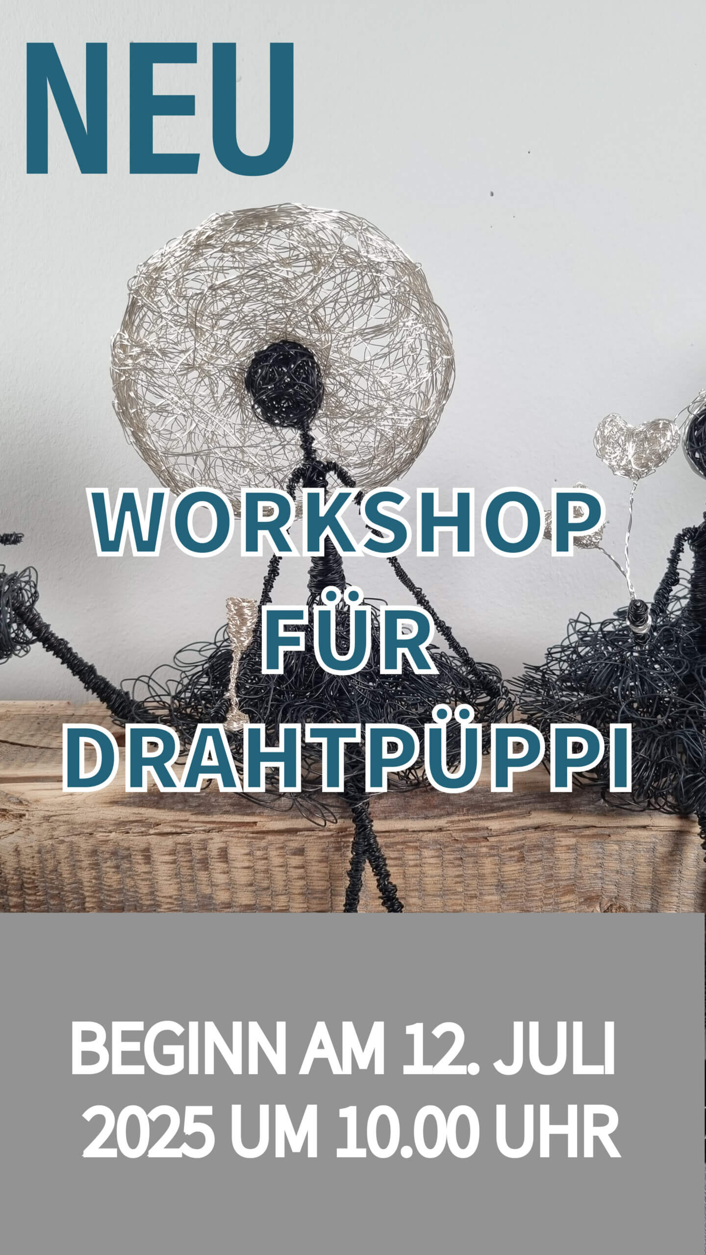 Workshop für Drahtpüppi