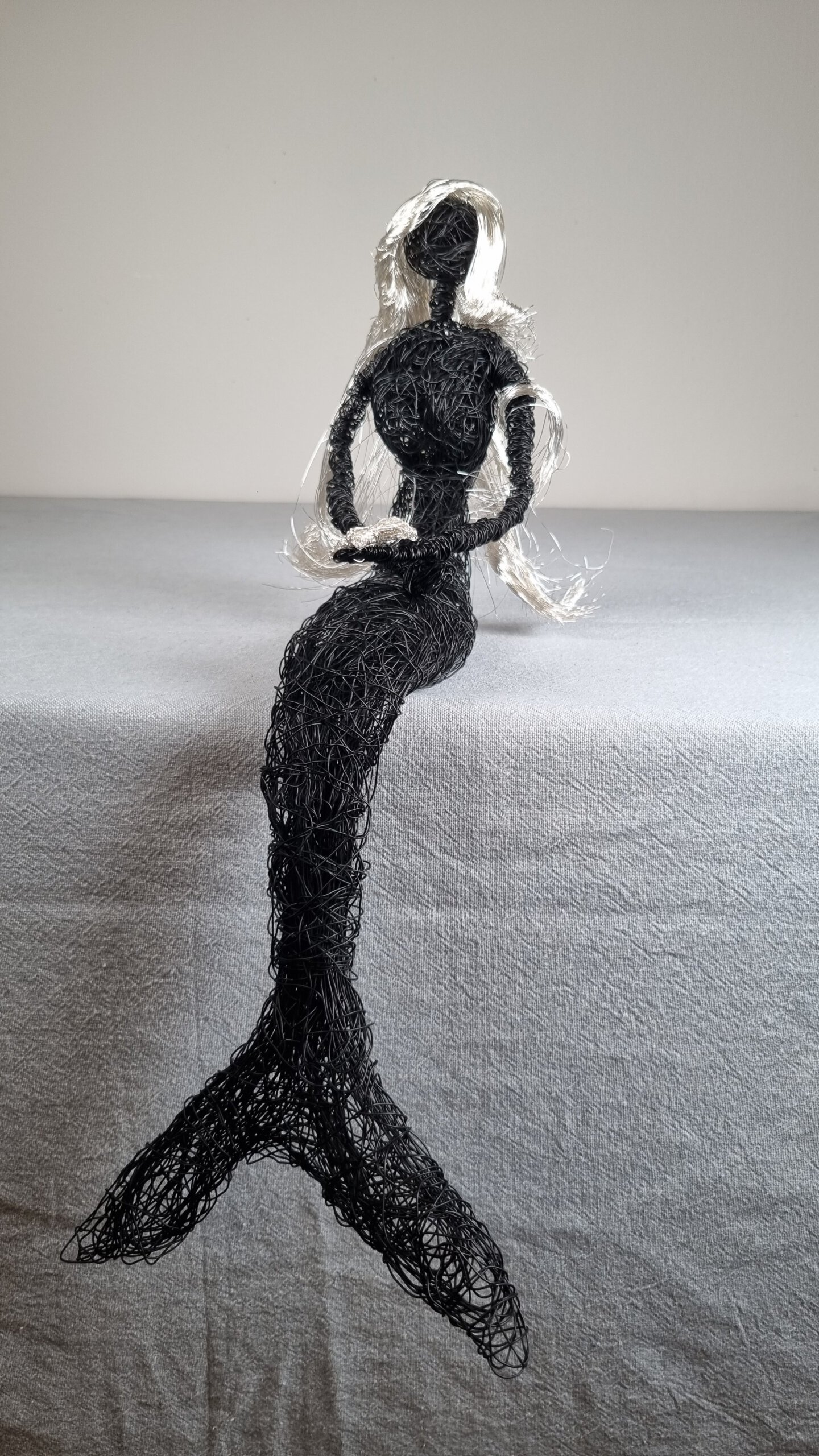 Meerjungfrau Lca.55cm, handgefertigt