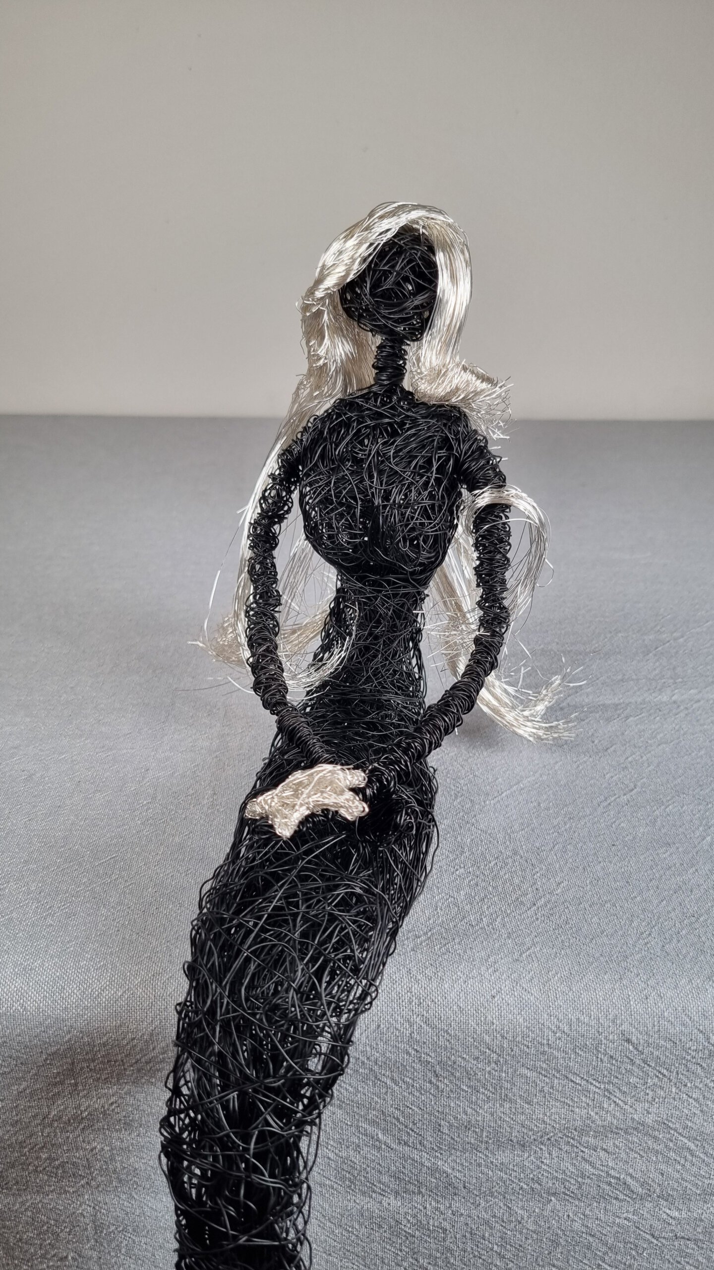 Meerjungfrau Lca.55cm, handgefertigt – Bild 2