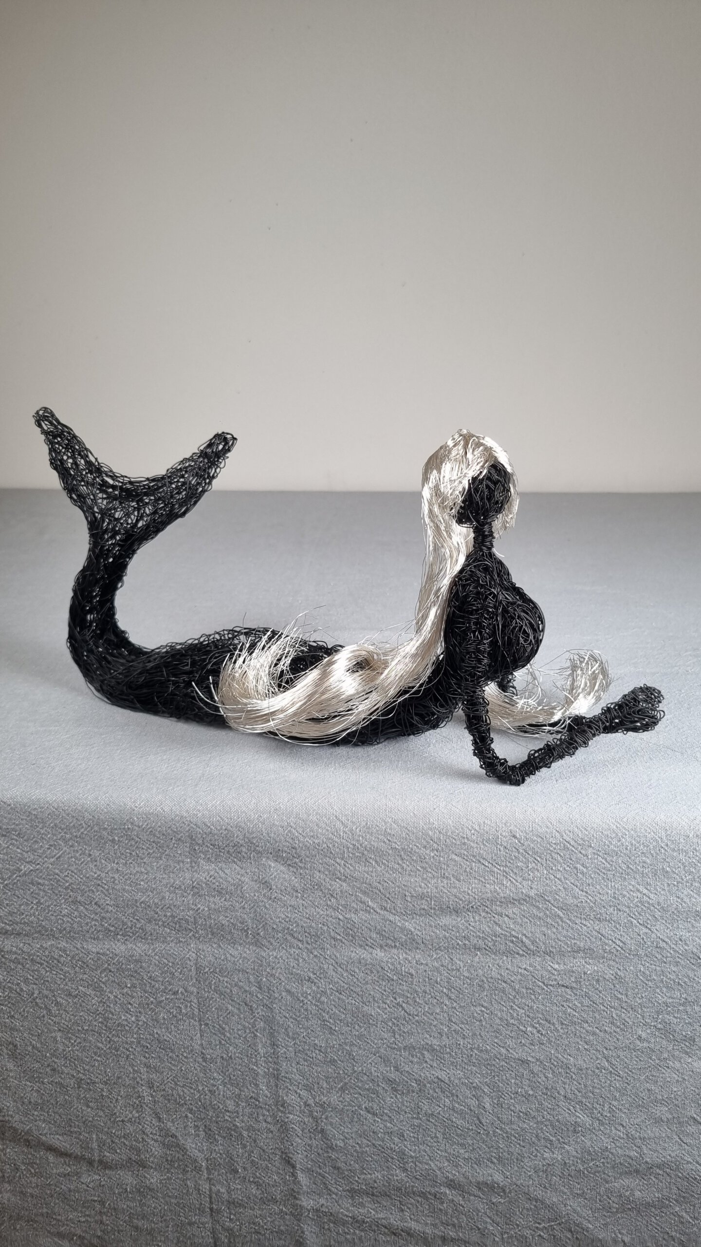 Meerjungfrau Lca.38cm, handgefertigt