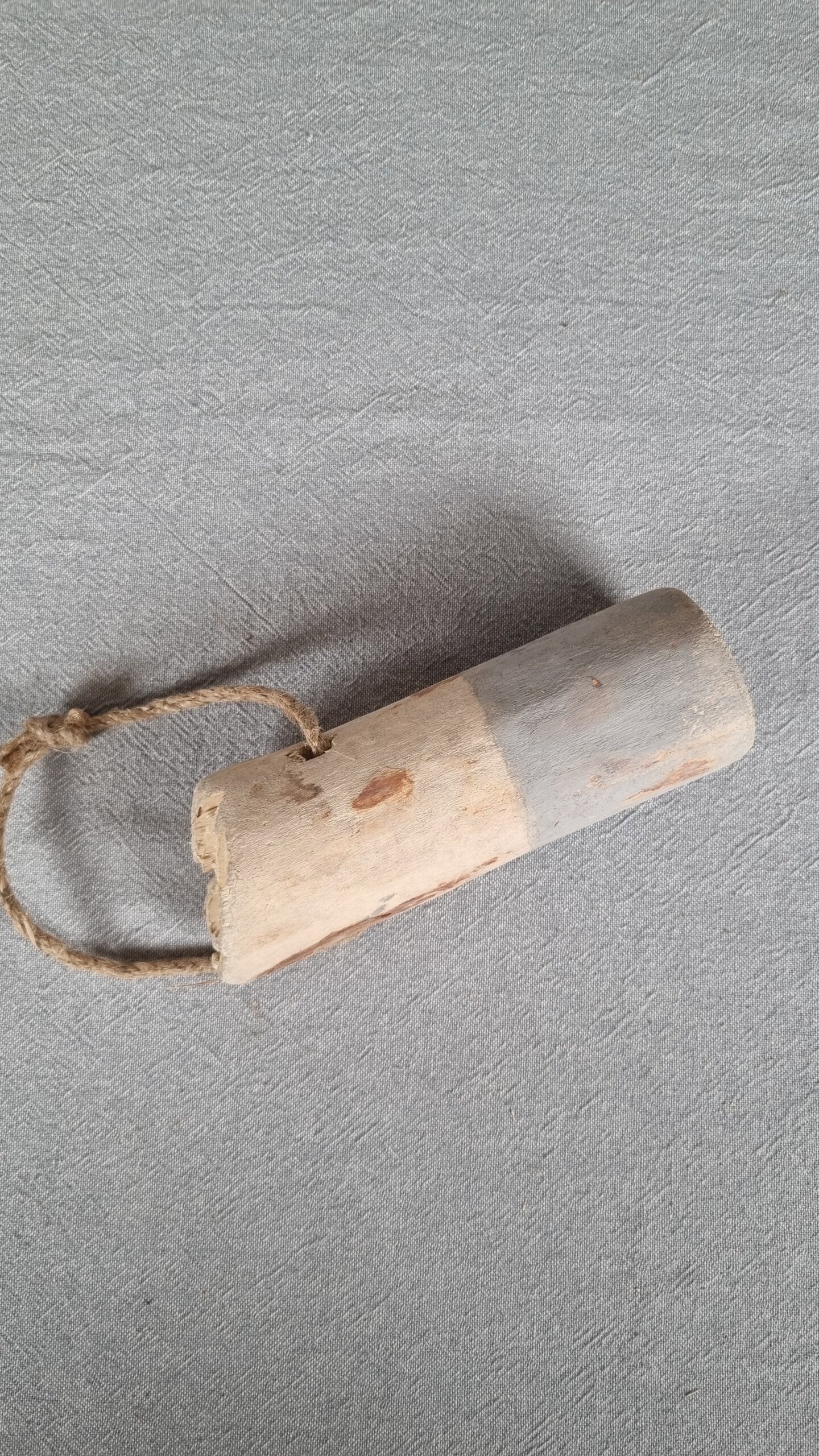 Treibholz Fender D6mxH16cm, grau- natur