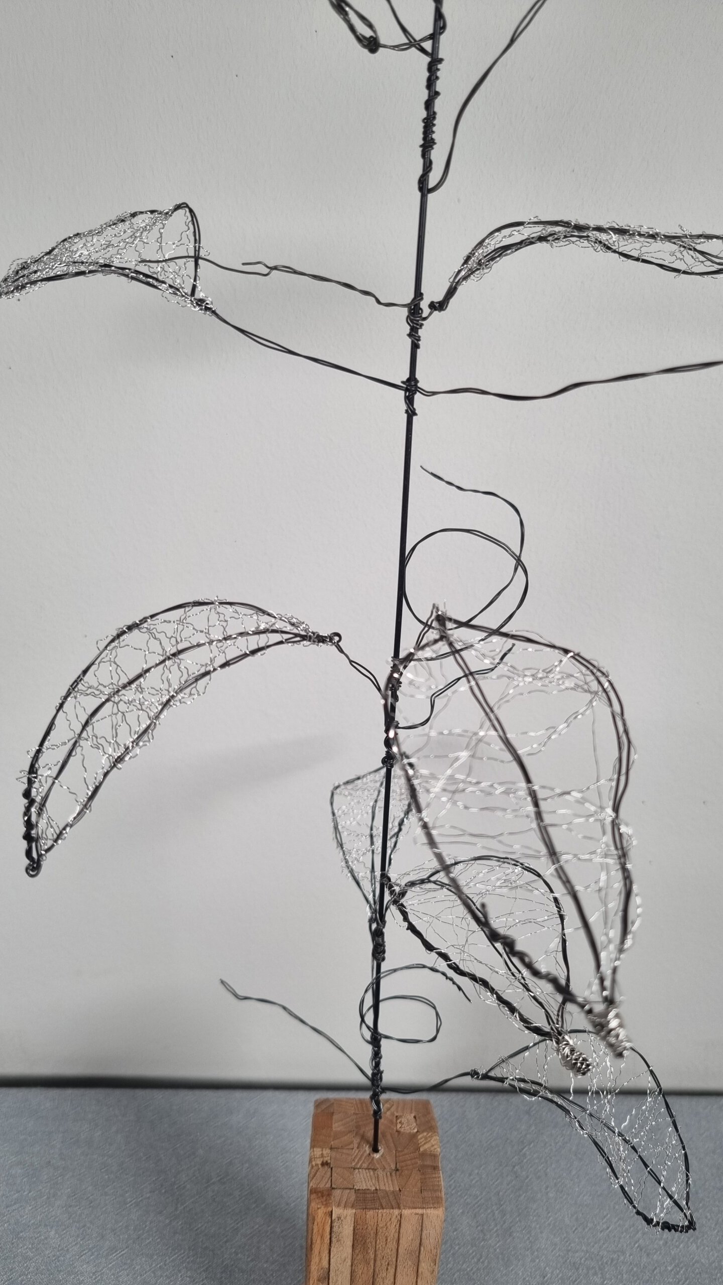 Blattwerk Baum H60cm, handgefertigt – Bild 2