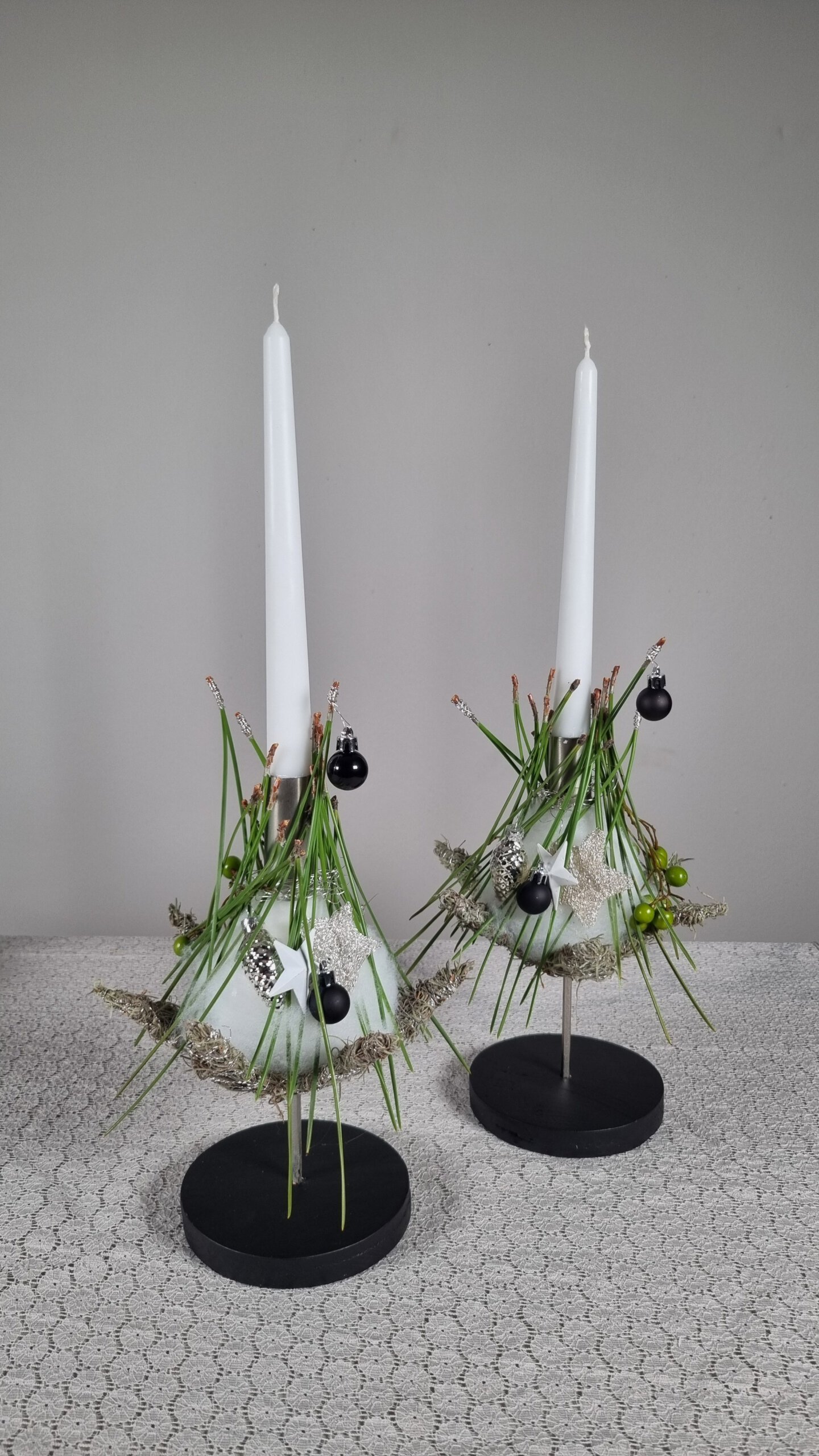 Kerzenständer Hca.48cm handgefertigt, ein Stück