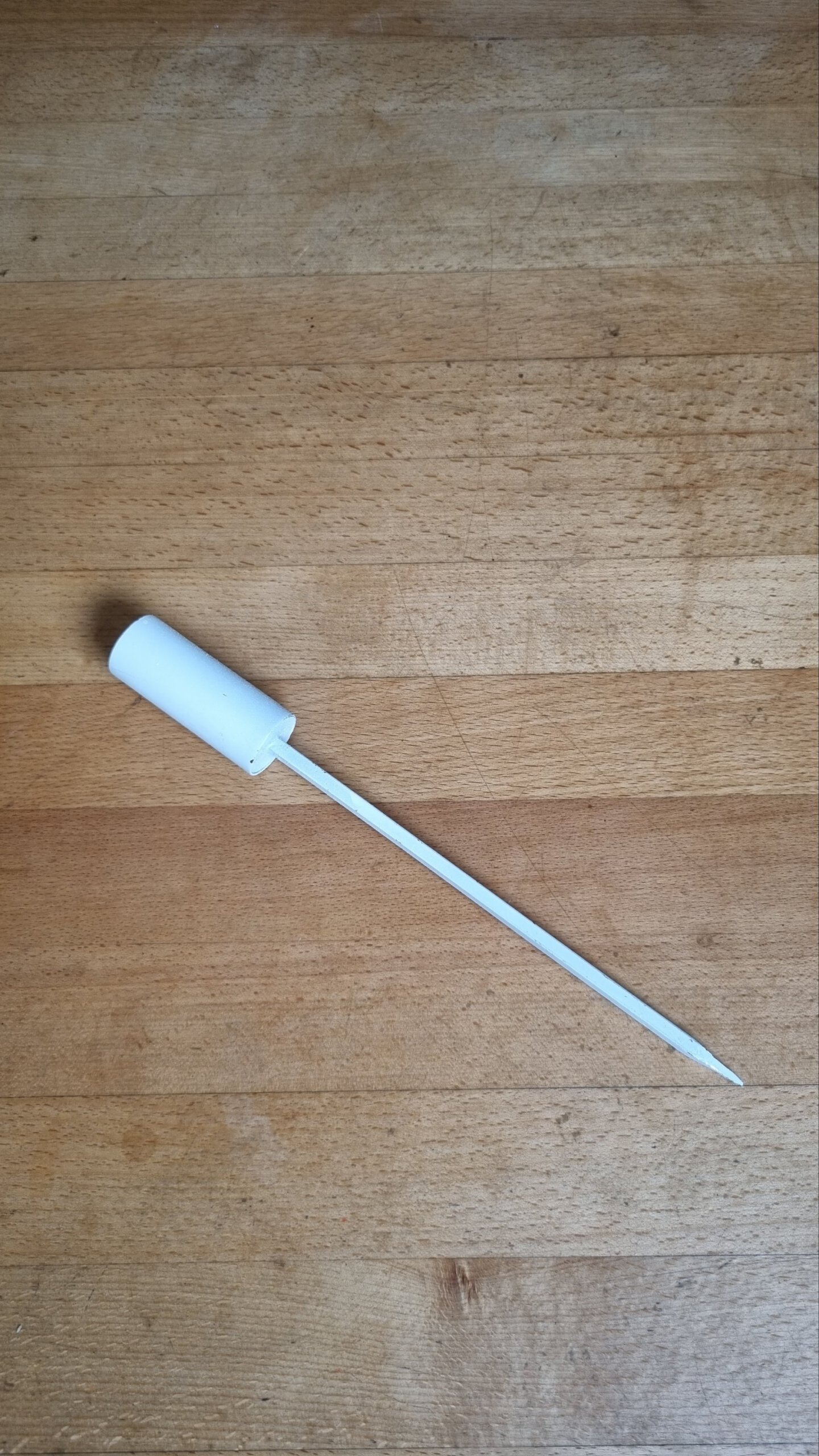 Kerzenpick L25cmxD2,2cm, weiß