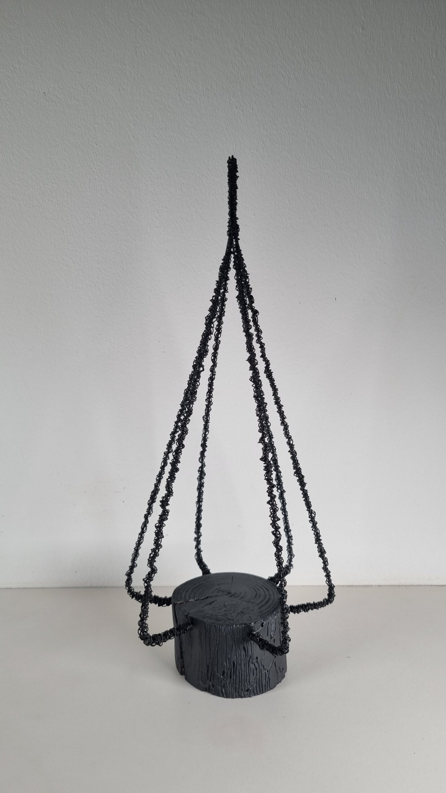 Drahtbaum ohne Deko Hca.37cm, handgefertigt