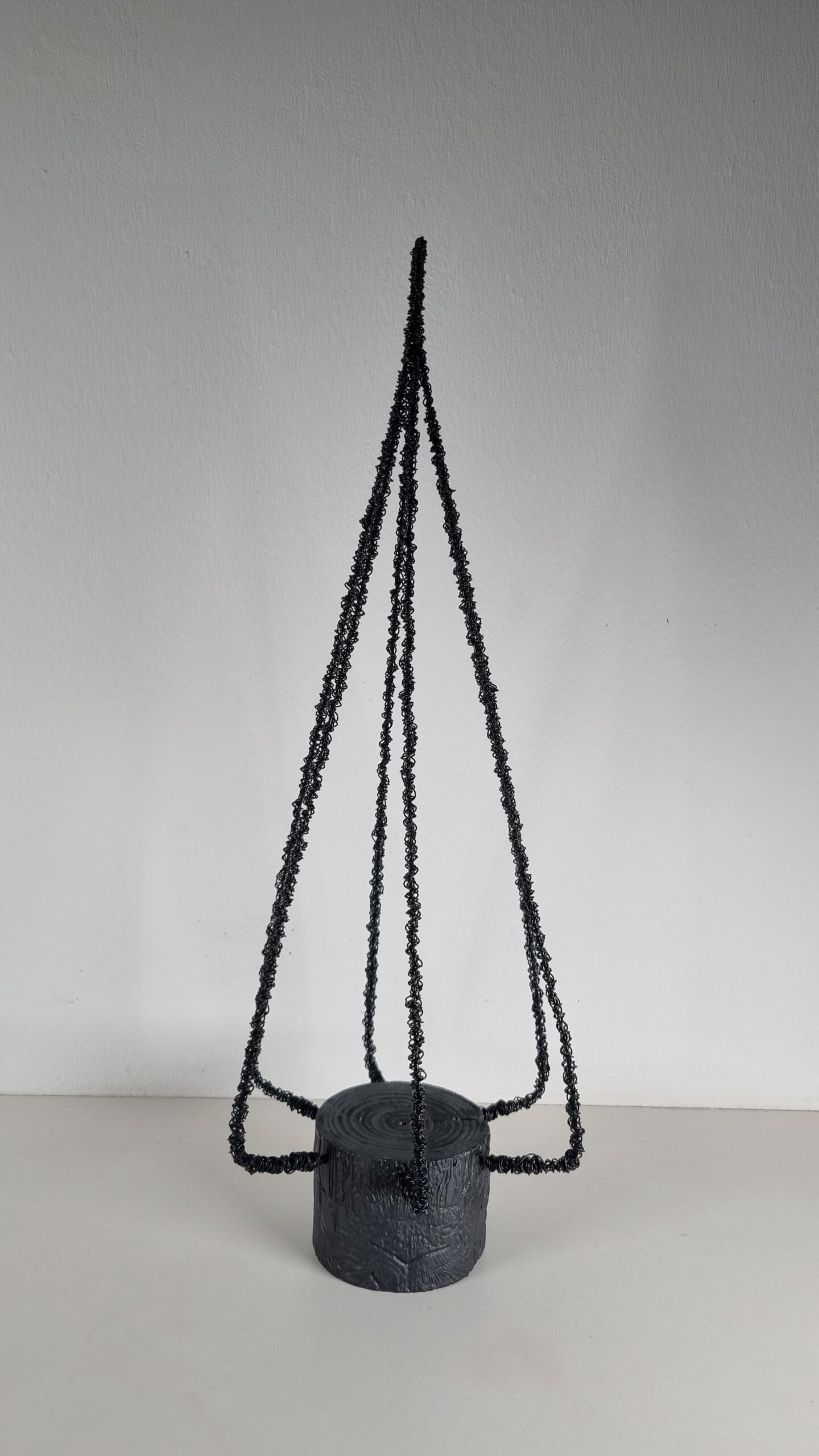 Drahtbaum ohne Deko Hca.47cm, handgefertigt