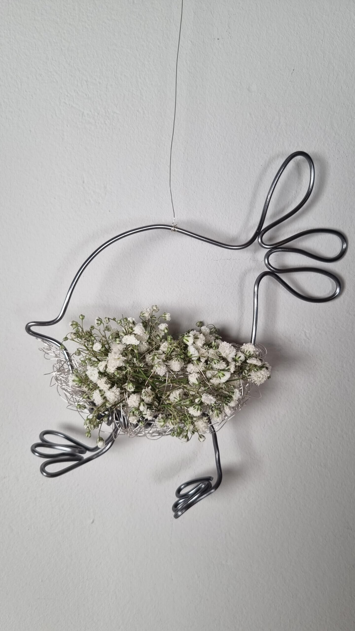 Vogel zum Hängen Hca.17cmxBca.20cm, drei Varianten