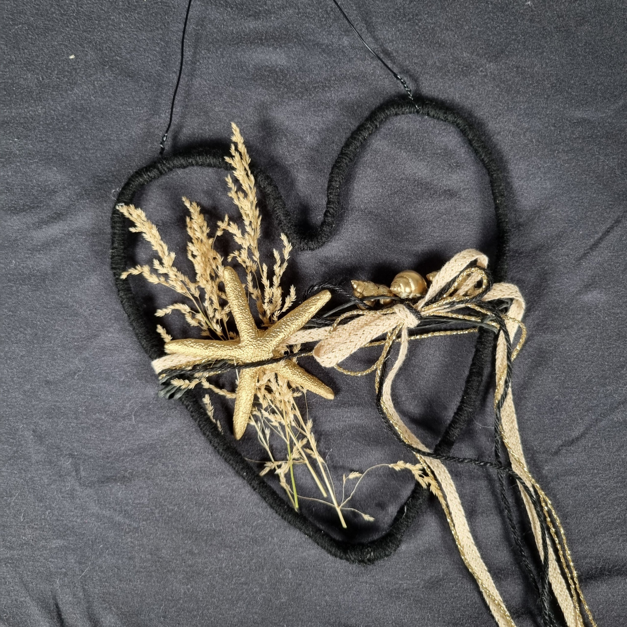 Herz zum Hängen ca.25cm, handgefertigt