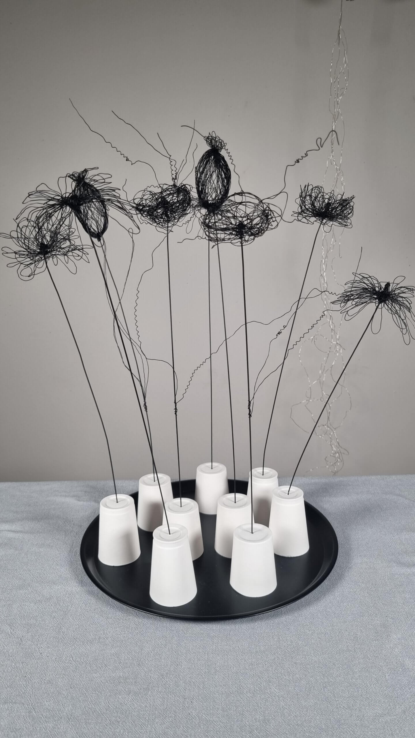 Online Workshop Wildblumen aus Draht