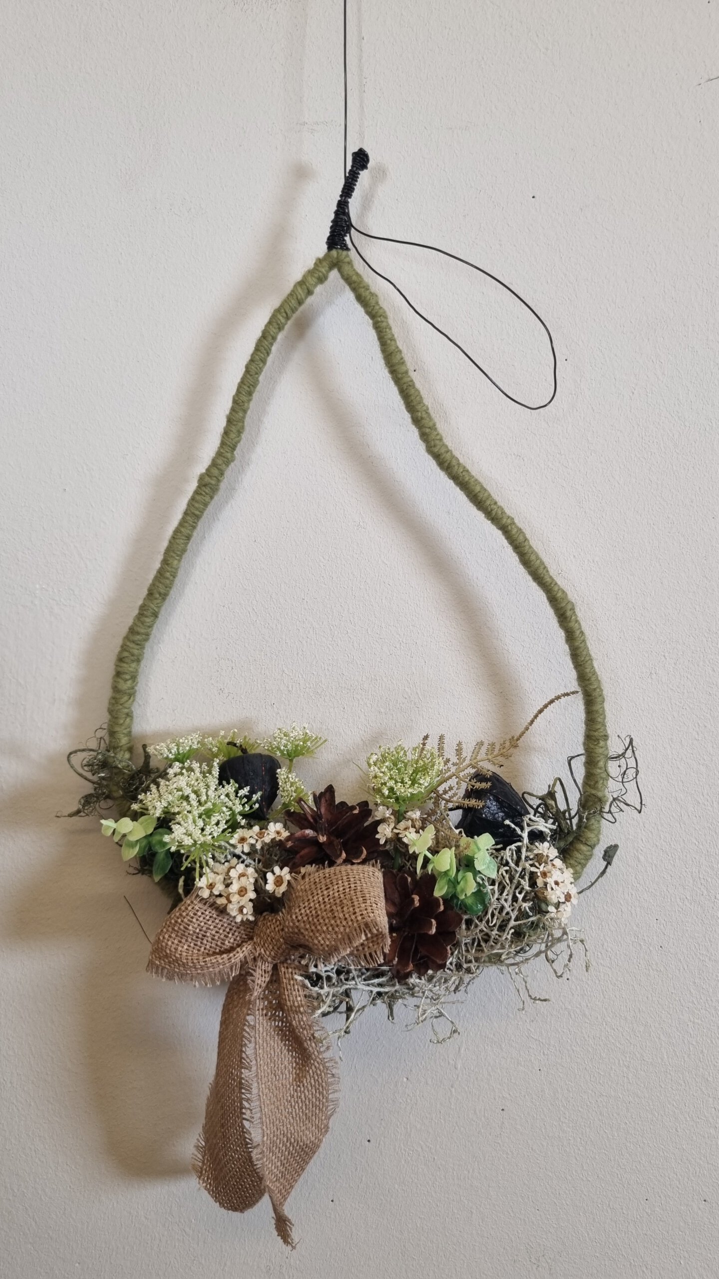 Birne zum Hängen Lca.38cm, handgefertigt, zwei Varianten