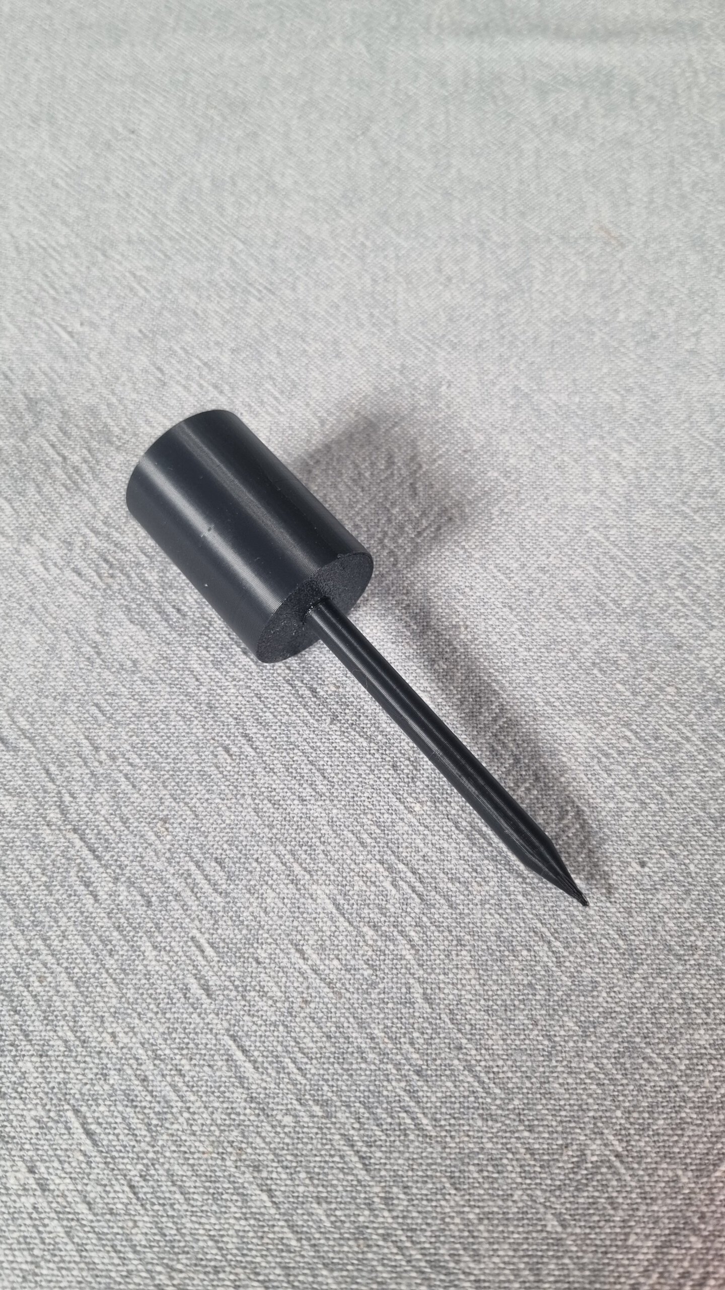 Kerzenhalter 3D Druck, schwarz