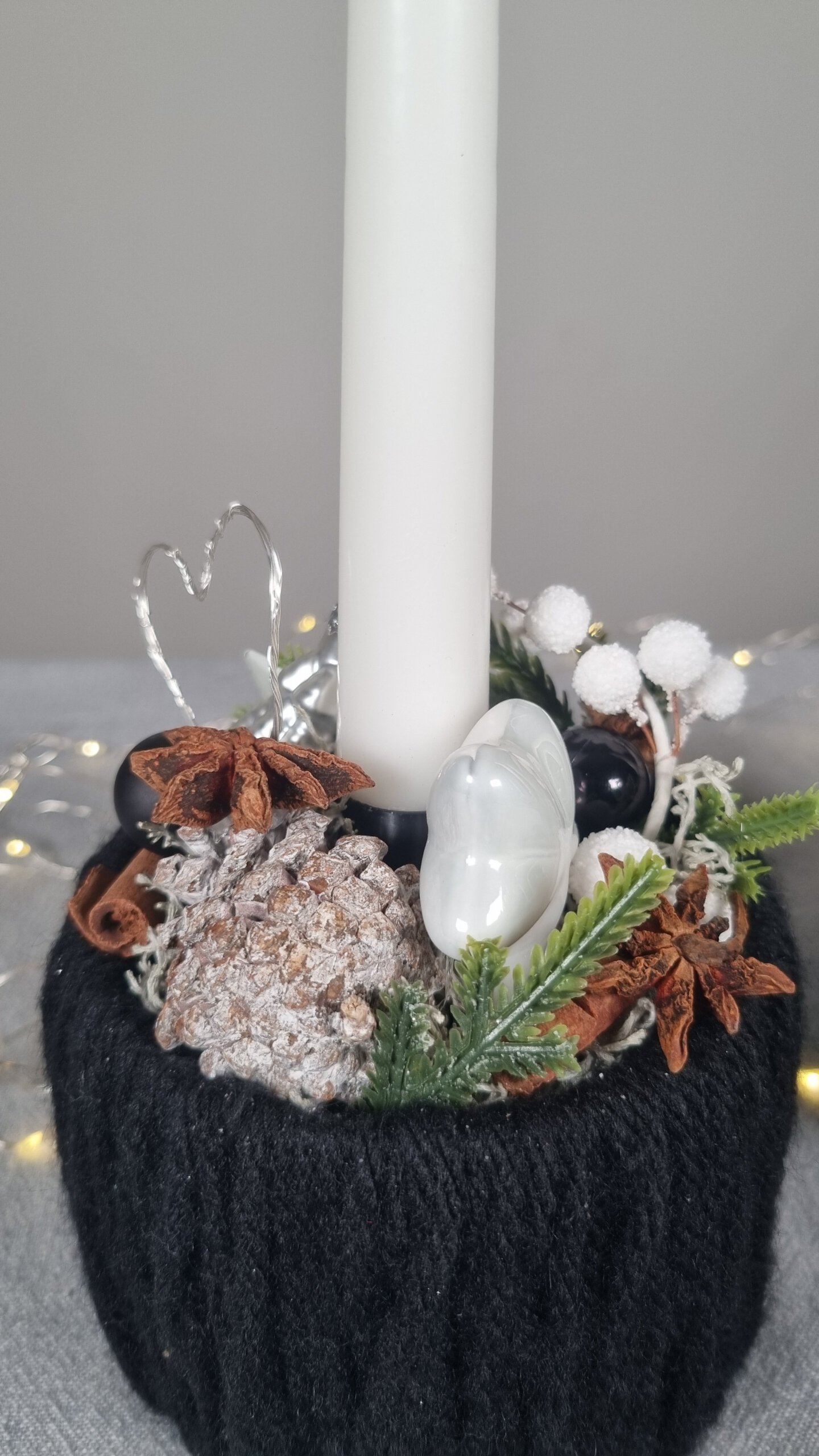 Adventstörtchen weihnachtlich gefüllt, handgefertigt – Bild 3